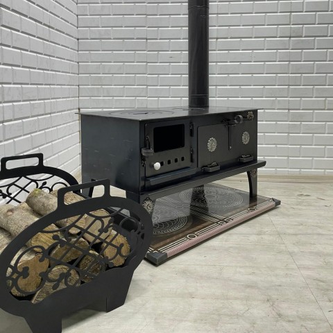 90lık Rize Kuzinesi Odun Sobası